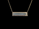 Étiennette 18k Gold Identity Necklace and Pendant